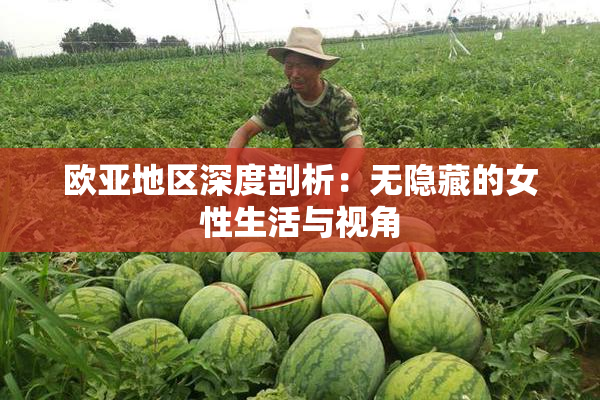 欧亚地区深度剖析：无隐藏的女性生活与视角