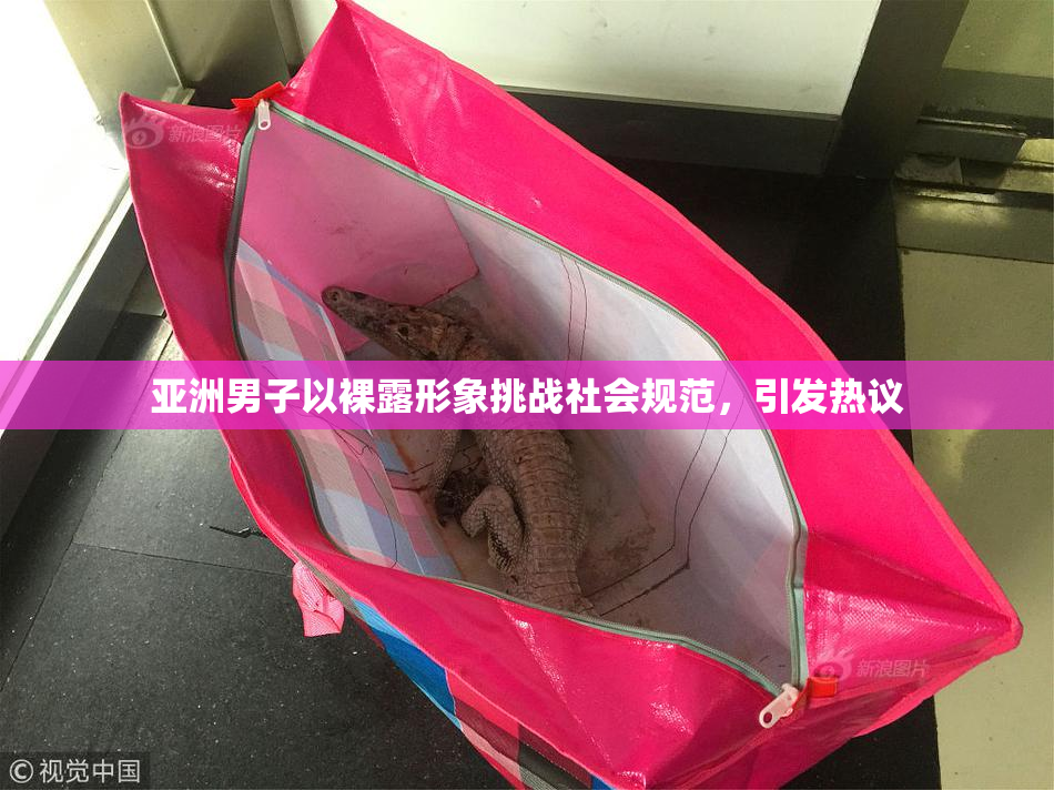 亚洲男子以裸露形象挑战社会规范，引发热议