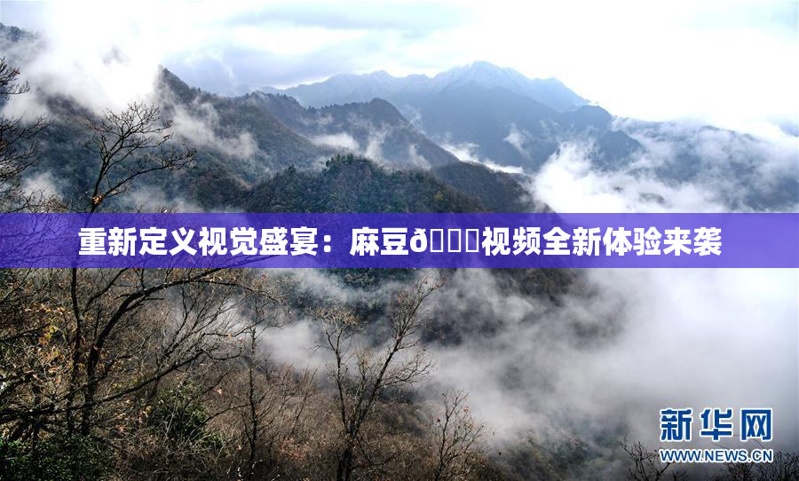重新定义视觉盛宴：麻豆🔞视频全新体验来袭