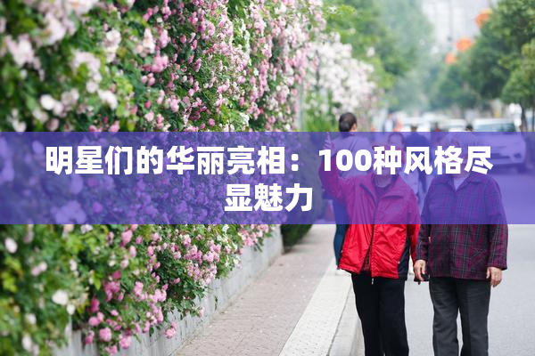 明星们的华丽亮相：100种风格尽显魅力