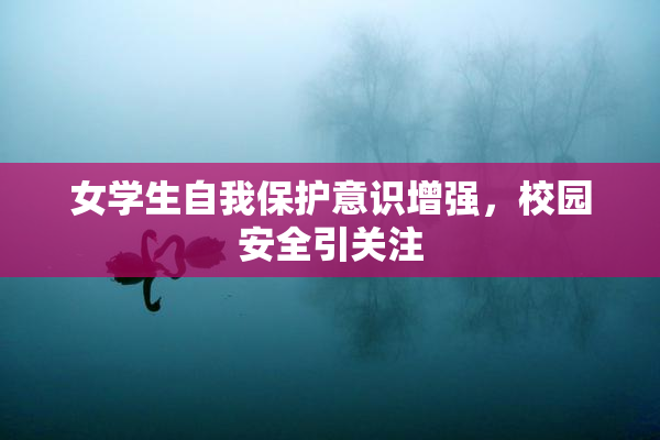 女学生自我保护意识增强，校园安全引关注