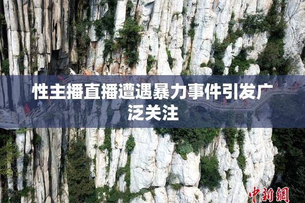 性主播直播遭遇暴力事件引发广泛关注