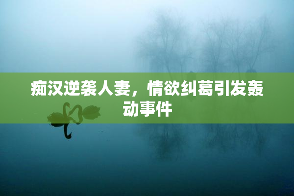 痴汉逆袭人妻，情欲纠葛引发轰动事件