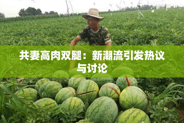 共妻高肉双腿：新潮流引发热议与讨论