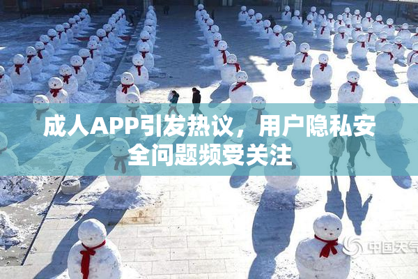 成人APP引发热议，用户隐私安全问题频受关注