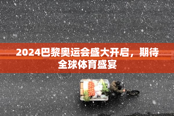 2024巴黎奥运会盛大开启，期待全球体育盛宴