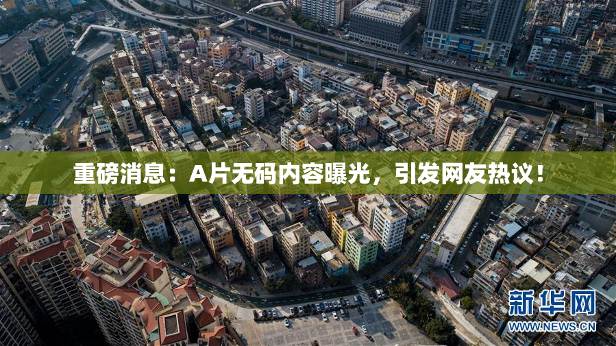 重磅消息：A片无码内容曝光，引发网友热议！