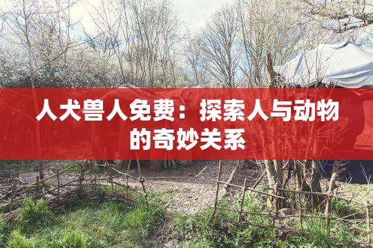 人犬兽人免费：探索人与动物的奇妙关系
