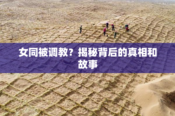女同被调教？揭秘背后的真相和故事