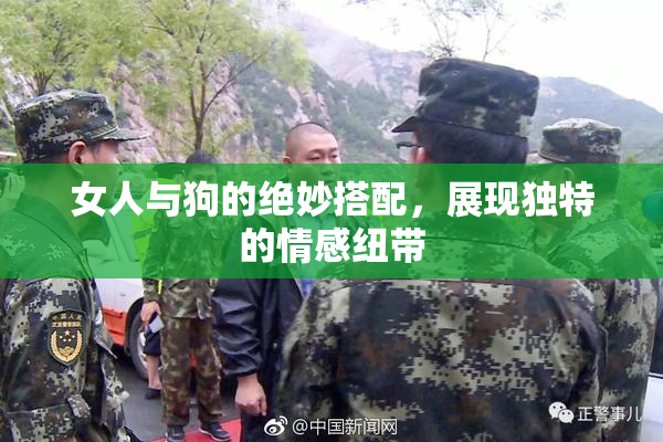 女人与狗的绝妙搭配，展现独特的情感纽带