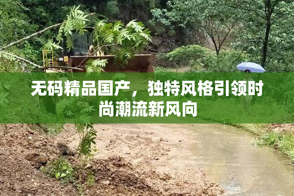 无码精品国产，独特风格引领时尚潮流新风向