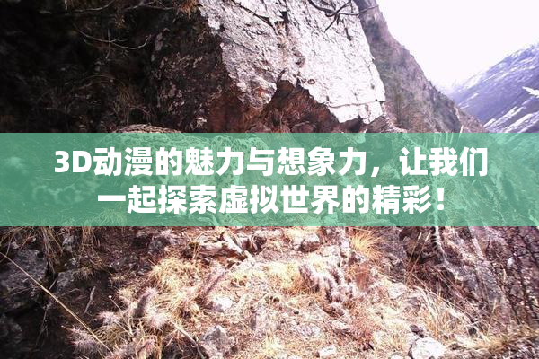 3D动漫的魅力与想象力，让我们一起探索虚拟世界的精彩！