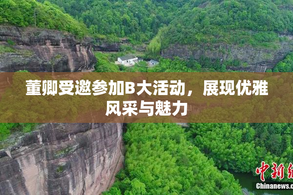 董卿受邀参加B大活动，展现优雅风采与魅力