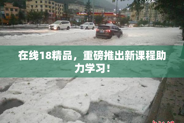 在线18精品，重磅推出新课程助力学习！