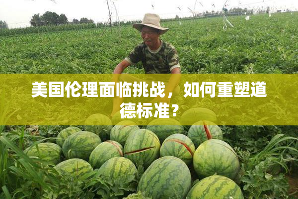 美国伦理面临挑战，如何重塑道德标准？