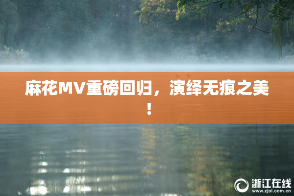 麻花MV重磅回归，演绎无痕之美！
