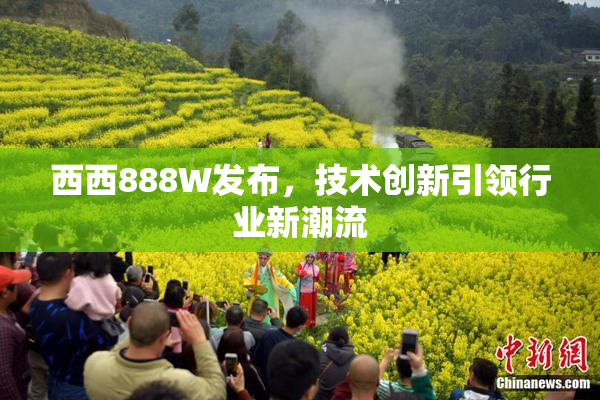 西西888W发布，技术创新引领行业新潮流