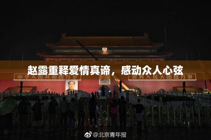 赵露重释爱情真谛，感动众人心弦