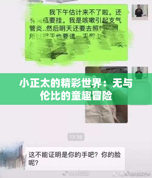 小正太的精彩世界：无与伦比的童趣冒险