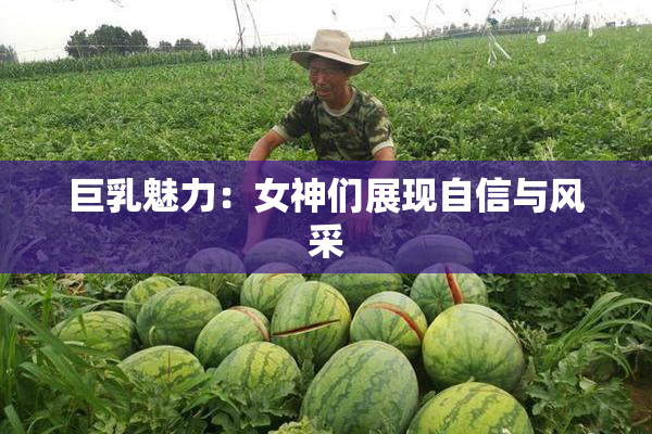 巨乳魅力：女神们展现自信与风采