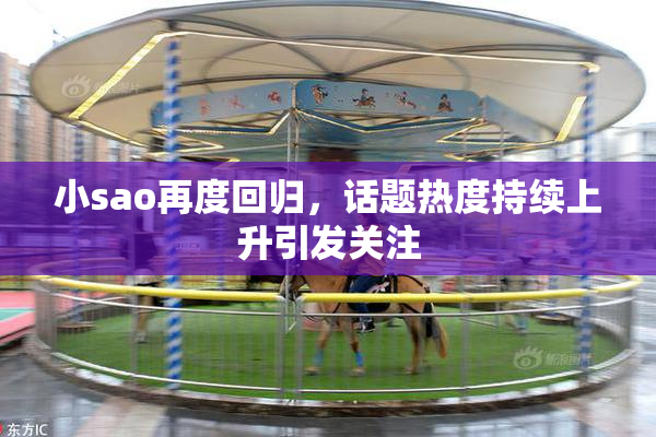 小sao再度回归，话题热度持续上升引发关注