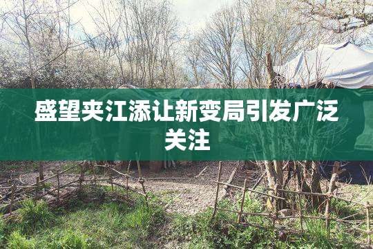 盛望夹江添让新变局引发广泛关注