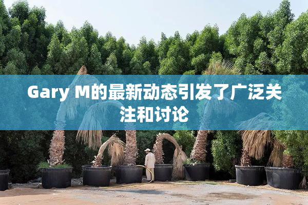 Gary M的最新动态引发了广泛关注和讨论