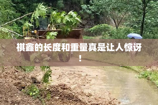 祺鑫的长度和重量真是让人惊讶！