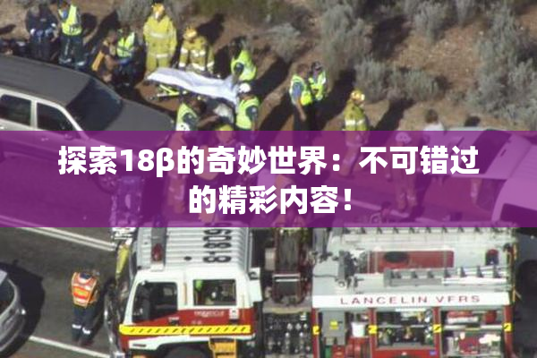 探索18β的奇妙世界：不可错过的精彩内容！