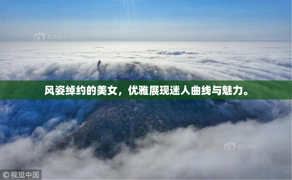 风姿绰约的美女，优雅展现迷人曲线与魅力。