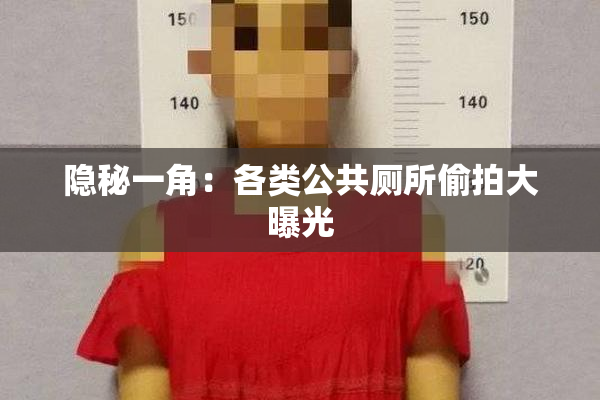 隐秘一角：各类公共厕所偷拍大曝光