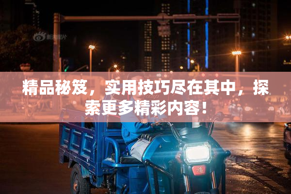 精品秘笈，实用技巧尽在其中，探索更多精彩内容！