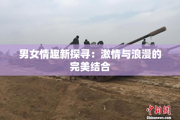 男女情趣新探寻：激情与浪漫的完美结合