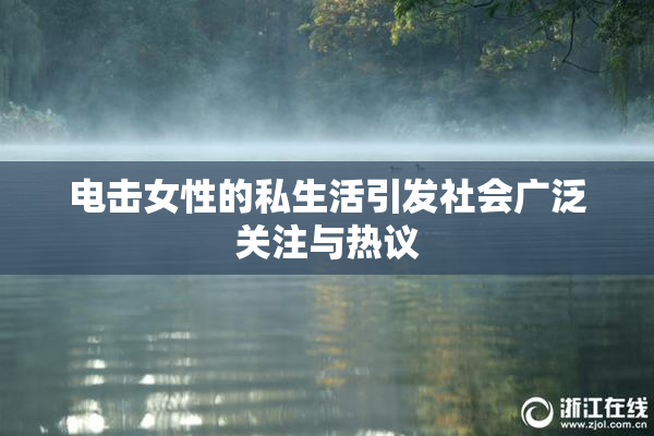 电击女性的私生活引发社会广泛关注与热议