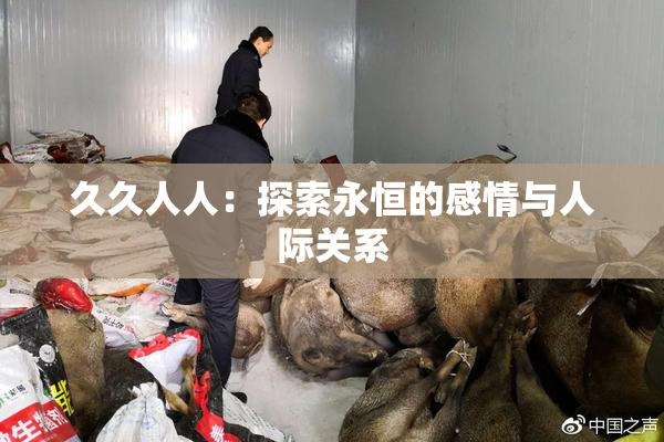 久久人人：探索永恒的感情与人际关系