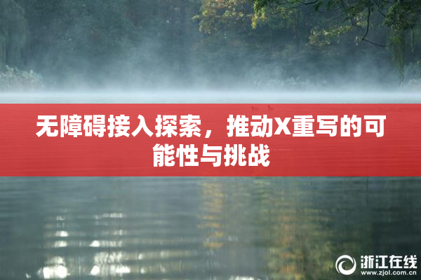 无障碍接入探索，推动X重写的可能性与挑战