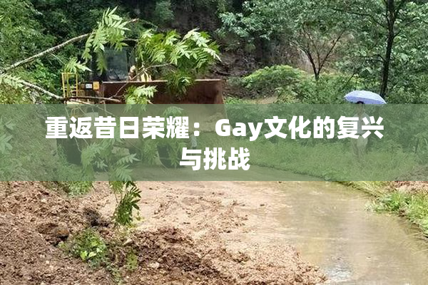 重返昔日荣耀：Gay文化的复兴与挑战