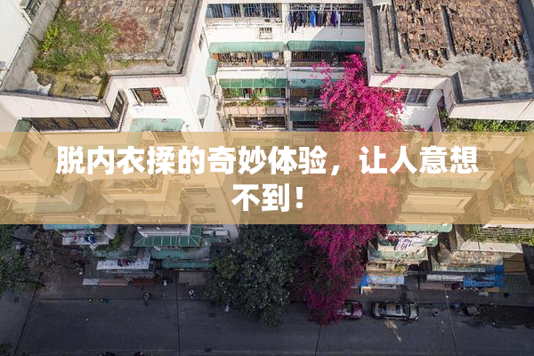 脱内衣揉的奇妙体验，让人意想不到！