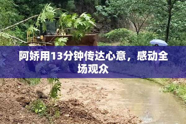阿娇用13分钟传达心意，感动全场观众
