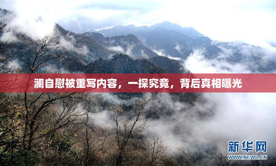 澜自慰被重写内容，一探究竟，背后真相曝光