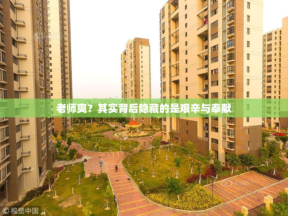 老师爽？其实背后隐藏的是艰辛与奉献