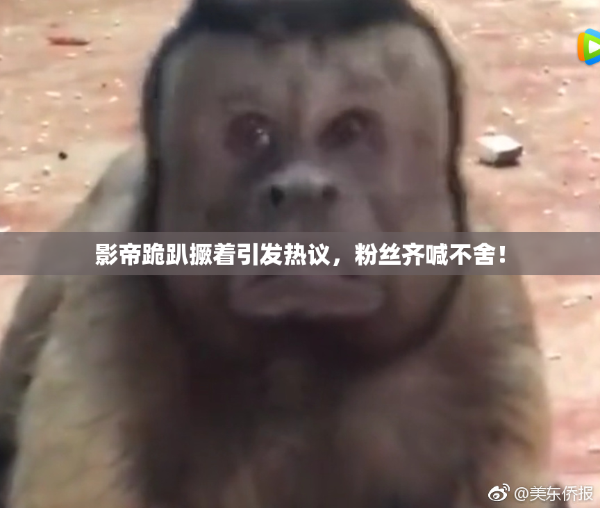 影帝跪趴撅着引发热议，粉丝齐喊不舍！