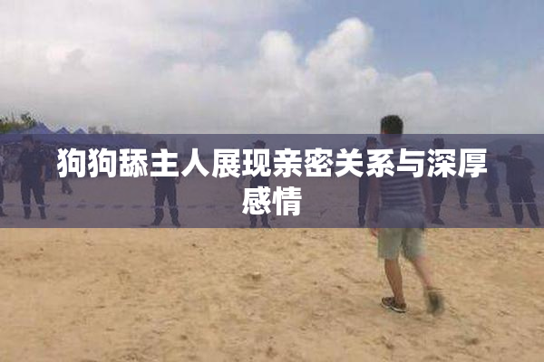 狗狗舔主人展现亲密关系与深厚感情