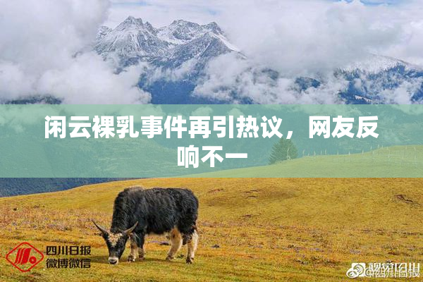 闲云裸乳事件再引热议，网友反响不一