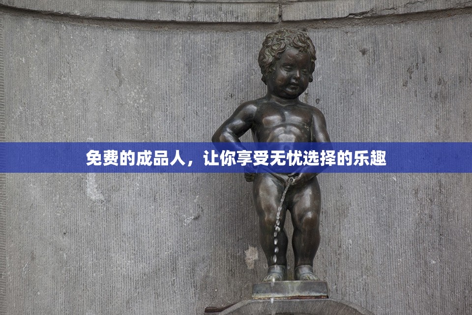 免费的成品人，让你享受无忧选择的乐趣