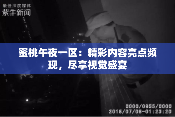 蜜桃午夜一区：精彩内容亮点频现，尽享视觉盛宴