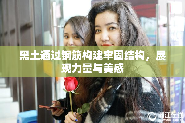 黑土通过钢筋构建牢固结构，展现力量与美感