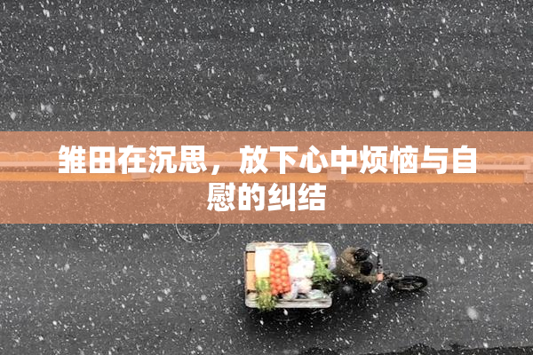 雏田在沉思，放下心中烦恼与自慰的纠结