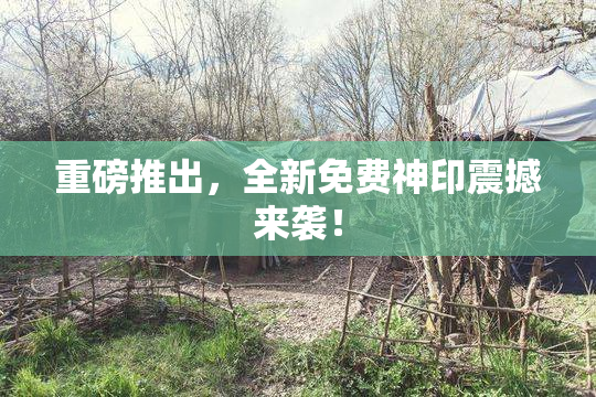 重磅推出，全新免费神印震撼来袭！