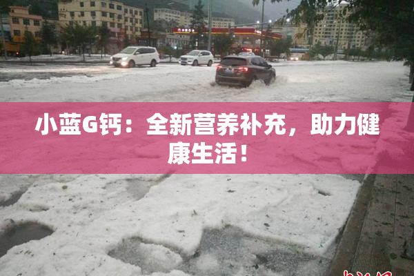 小蓝G钙：全新营养补充，助力健康生活！
